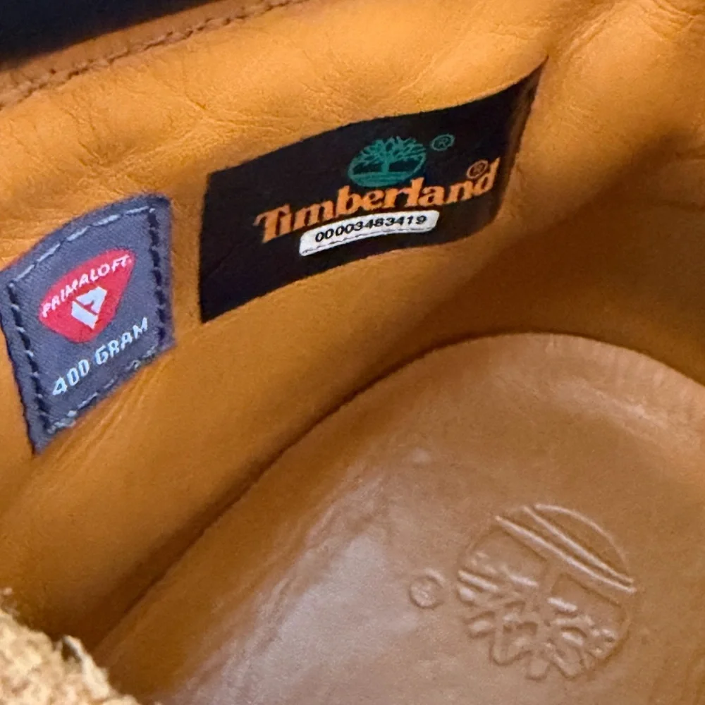 Timberland Wheat Nubuck 6-Inch Waterproof Work Boots - Picture 9 of 9